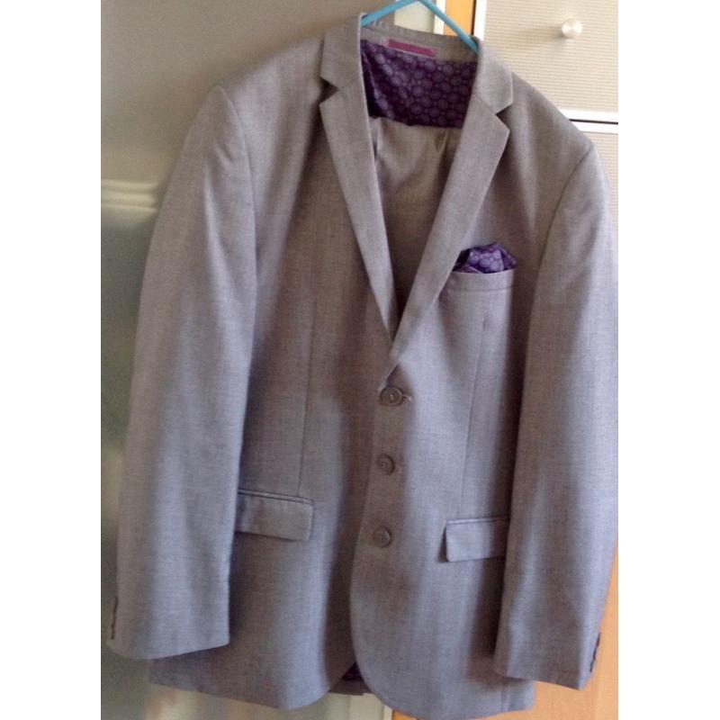 Grey two piece suit form NEXT