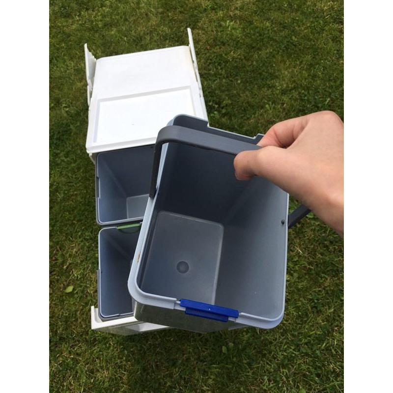 Recycling organiser - kitchen cupboard storage bin