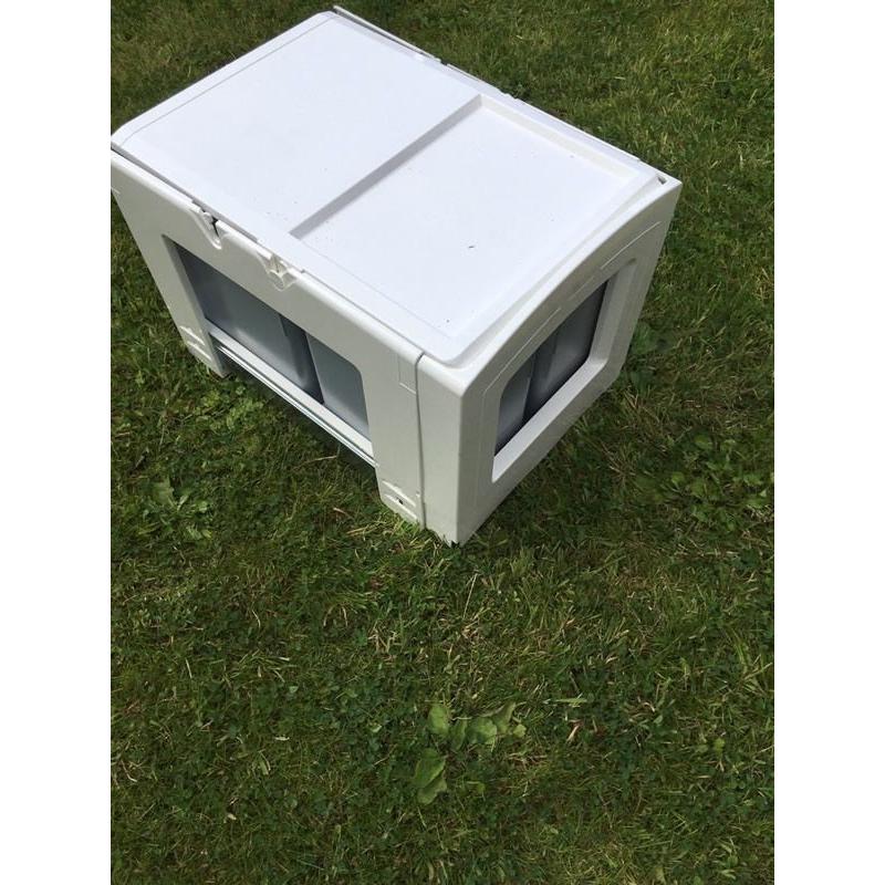 Recycling organiser - kitchen cupboard storage bin