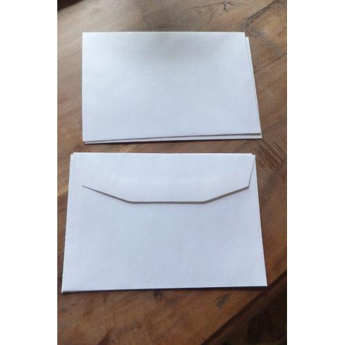 A5 white envelops, 50 per pack. Bargain!