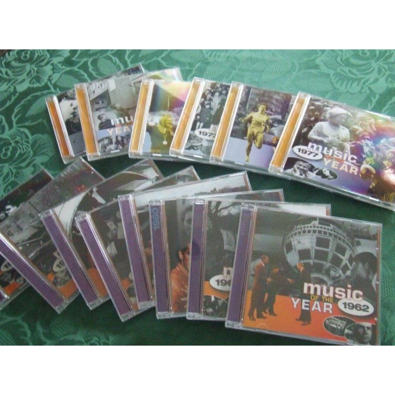 25 CD's. 1955 to 1979. (20 tracks on each CD)
