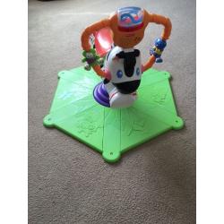 Bounce and spin zebra