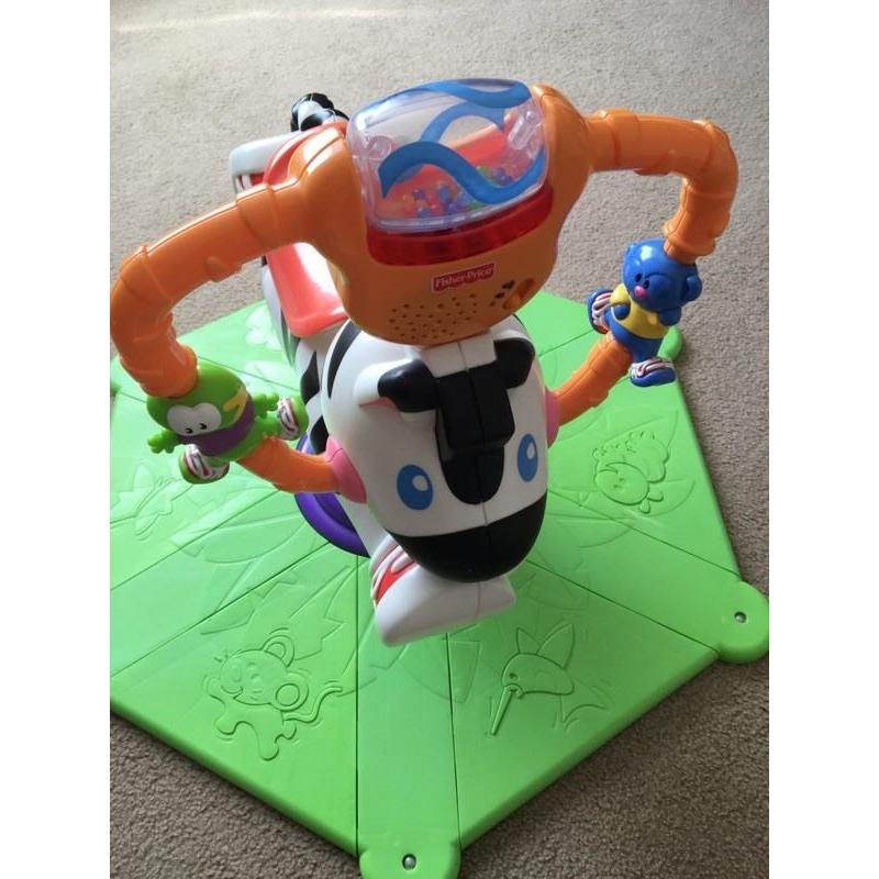 Bounce and spin zebra