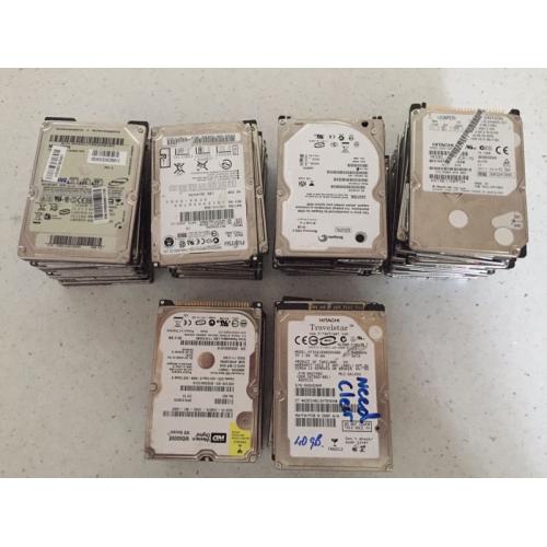 Joblot 43 IDE&SATA LAPTOP HARD DRIVES