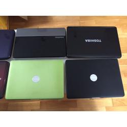 Joblot of 28 working laptops