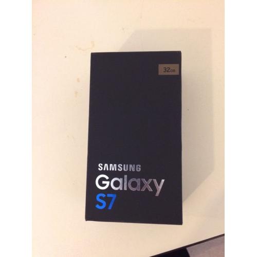 Brand New SAMSUNG s7, platinum gold color