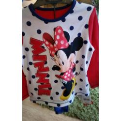 BNWT GIRLS DISNEY MINNIE MOUSE PYJAMAS AGE 1 TO 1.5