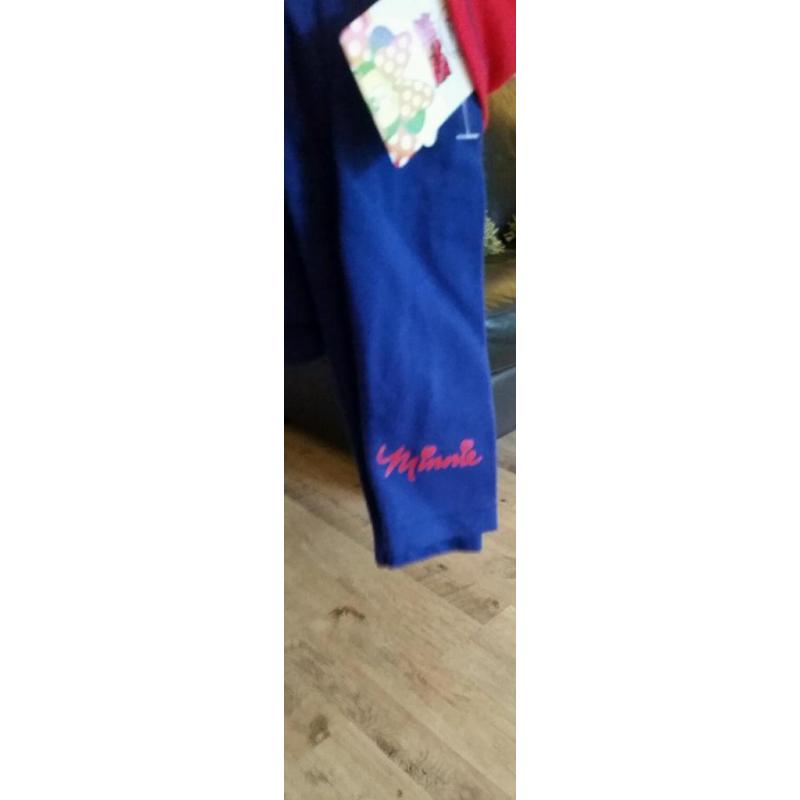 BNWT GIRLS DISNEY MINNIE MOUSE PYJAMAS AGE 1 TO 1.5