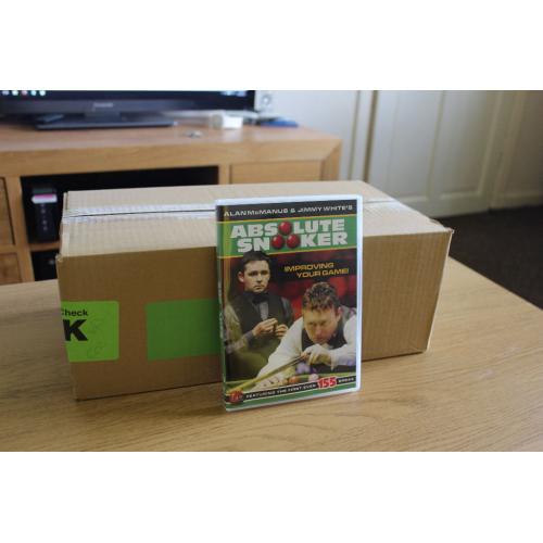 Alan Mcmanus And Jimmy White's Absolute Snooker DVD SUIT CAR BOOTER BOOT SALE JOB LOT