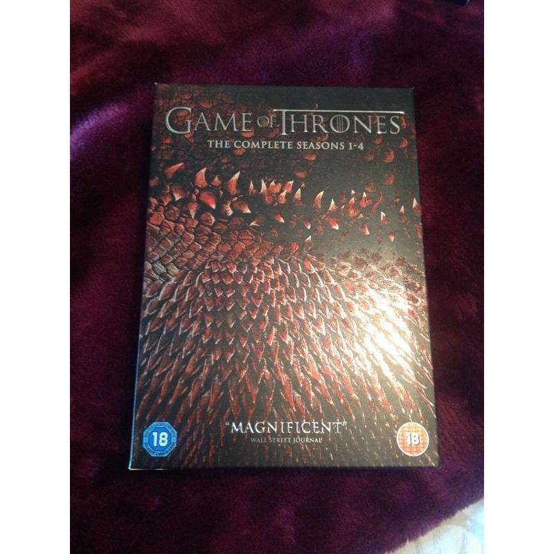 THE GAME OF THRONES THE COMPLETE SEASONS 1-4