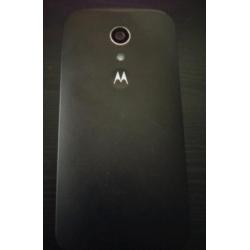 Unlocked 4G Moto G Phone - cracked screen