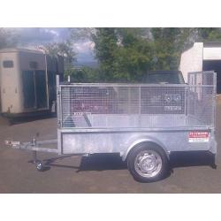 7 X 4.2 CAR TRAILER WITH MESH KIT