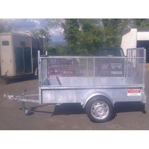 7 X 4.2 CAR TRAILER WITH MESH KIT