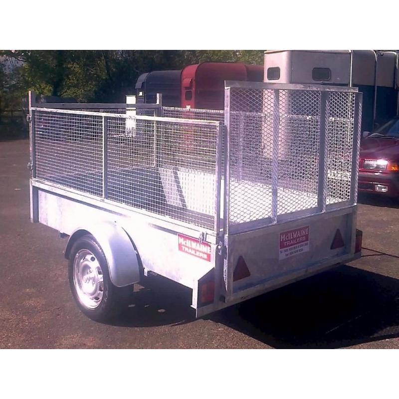 7 X 4.2 CAR TRAILER WITH MESH KIT