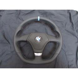 BMW E31 E34 E36 E39 E46 Z3 BRAND NEW FLAT BOTTOM CUSTOM MADE STEERING WHEEL