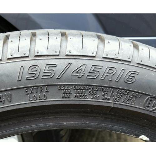 195 45 16