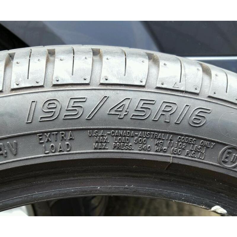 195 45 16