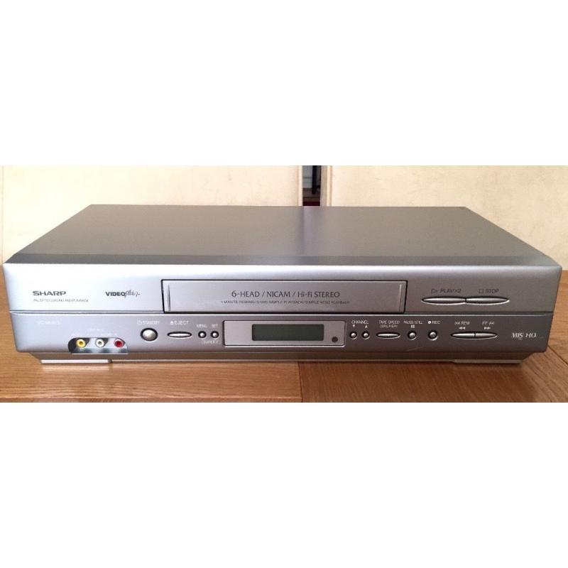 Sharp Hi end VHS/S-VHS recorder in ex condition.