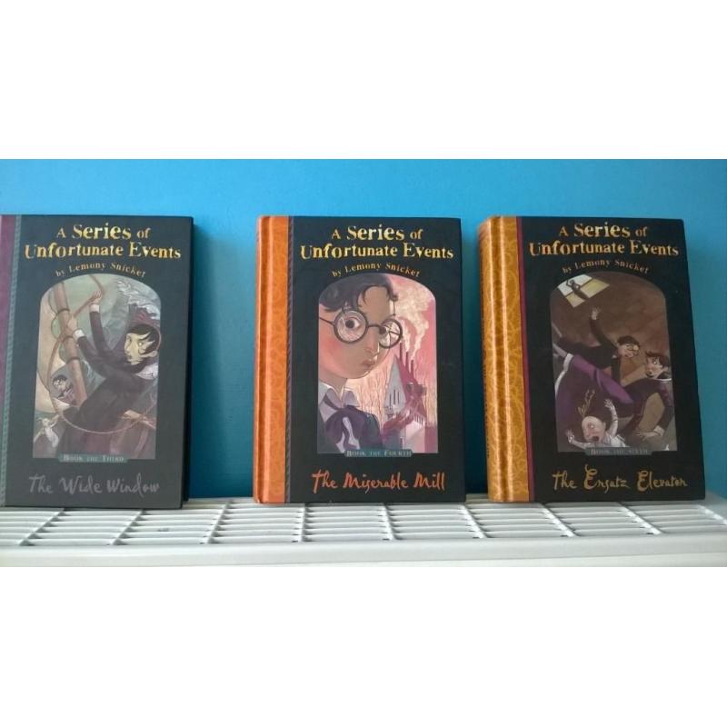 Lemony Snicket A series of unfortunate events 8 books from series