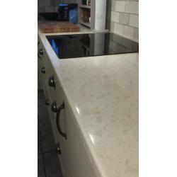 AXIOM 'SERENE' WHITE GLOSS WORKTOP 1.7M
