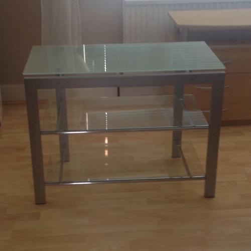 Glass TV Stand