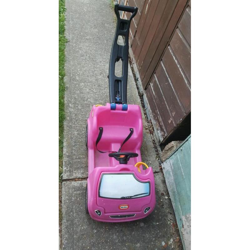 little tikes push along car