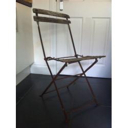 Vintage French Cafe Chairs