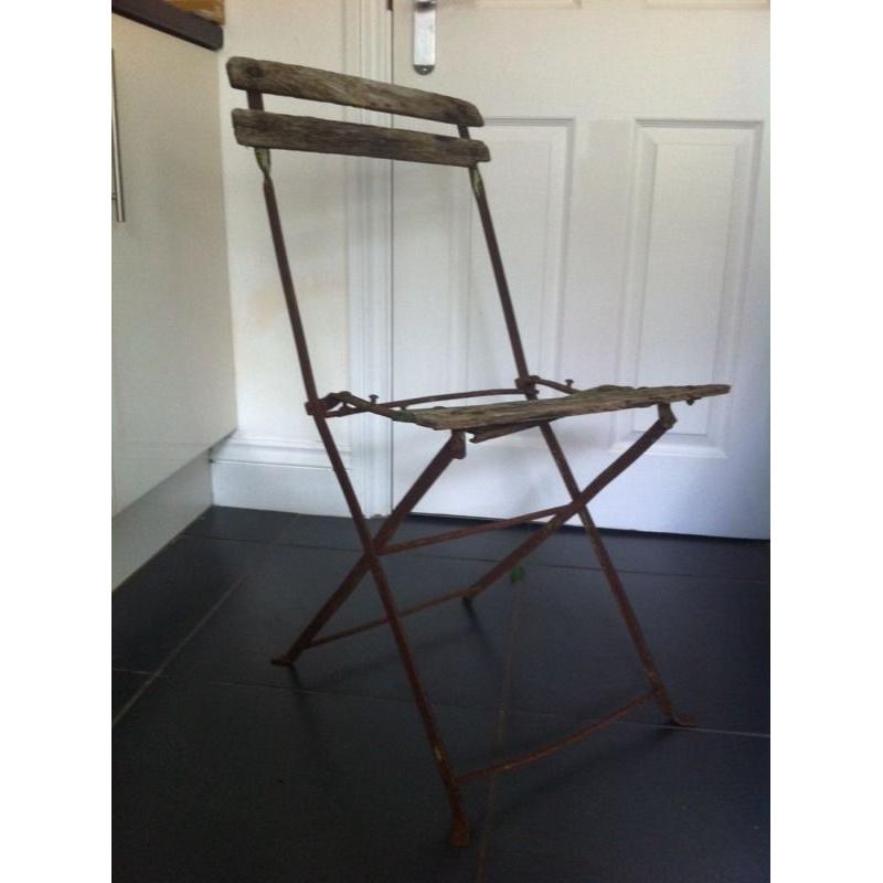 Vintage French Cafe Chairs