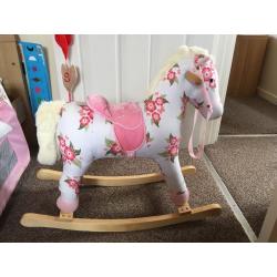 Bigjigs Floral Rocking Horse