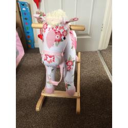 Bigjigs Floral Rocking Horse