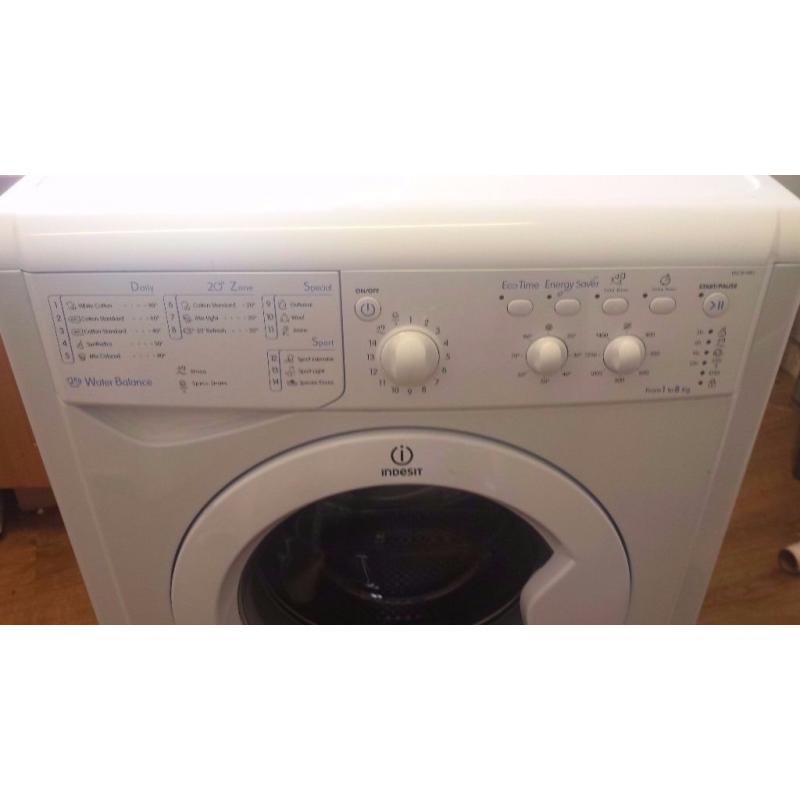 Indesit IWC81481 8KG Washing machine 12 month Warranty Free install & Delivery Fully Refurbished9
