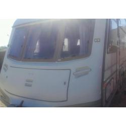 4 berth ace award tristar twin axle caravan aprox 17ft long