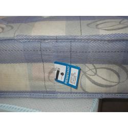 Single divan bed and headboard