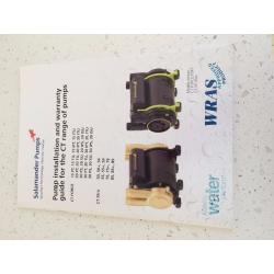 Salamander CT 75+ Xtra Shower Pump