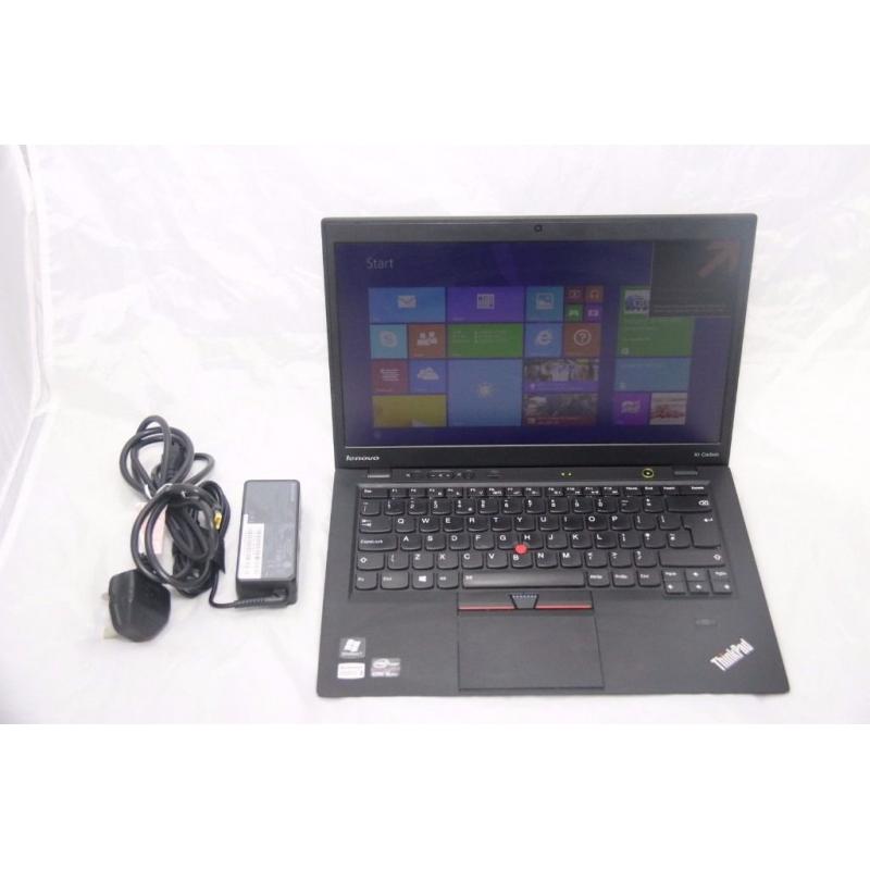 Lenovo IBM Thinkpad X1 Carbon Ultrabook laptop 1600x900 high res screen Intel Core i5 - 3rd gen cpu