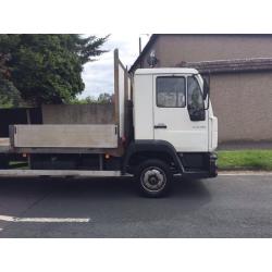 MAN 7.5kg flat back Lorry