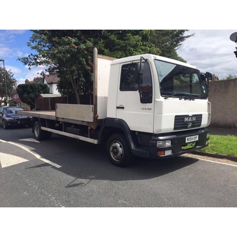 MAN 7.5kg flat back Lorry