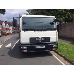 MAN 7.5kg flat back Lorry