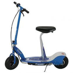 Razor Kids E300s Kids Blue Seated Electric Ride On Scooter 15 MPH RAZE300S-14