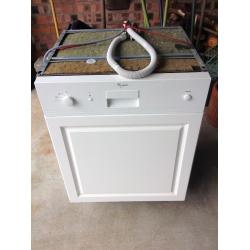 Whirlpool integrated dishwasher