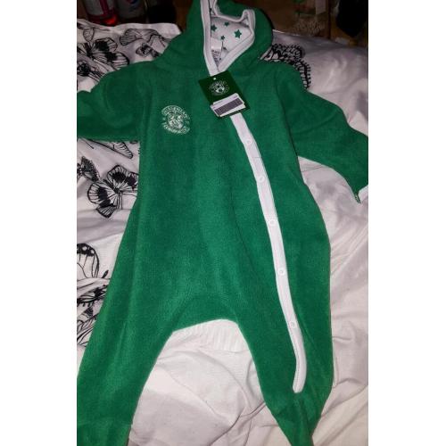 Hibernian fc pjamas. 3-6 months