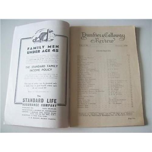 Dumfries & Galloway Review, Robert Burns Number January 1948.
