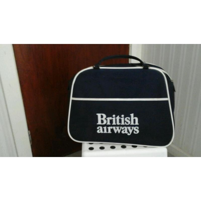 British airways bag retro