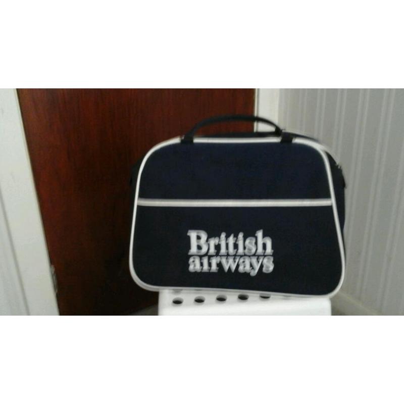 British airways bag retro