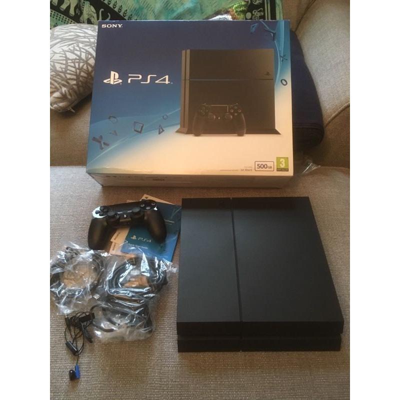 PS4 500gb as new