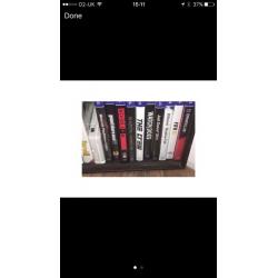 PS4 10 games 2 controllers 1 headset and 1 motion camera