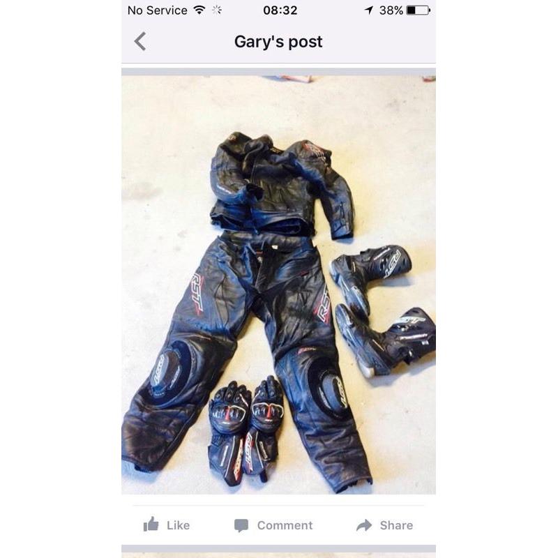 Rst leathers full set