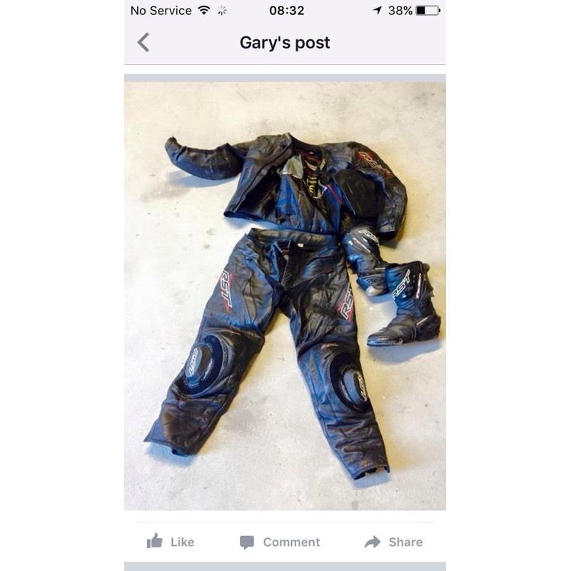 Rst leathers full set