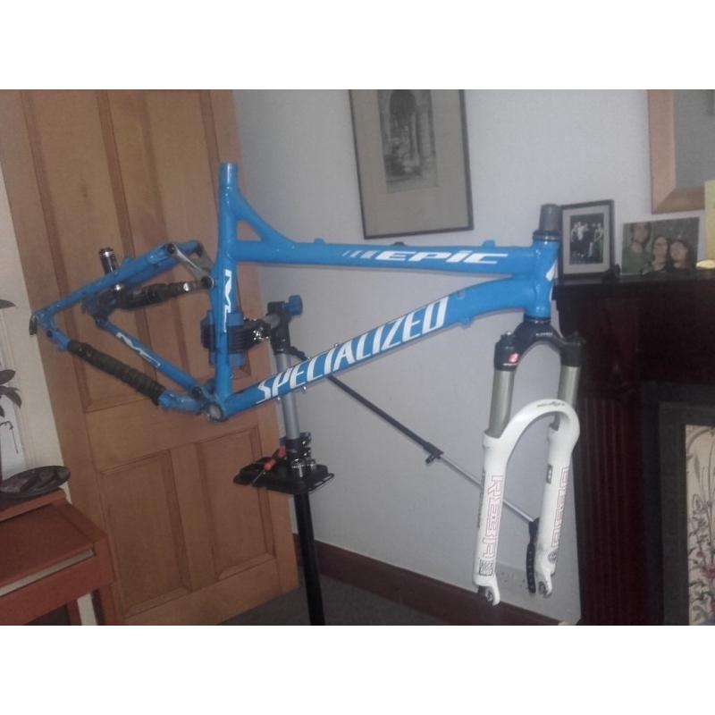 Specialized Mountain Bike Frame and Forks