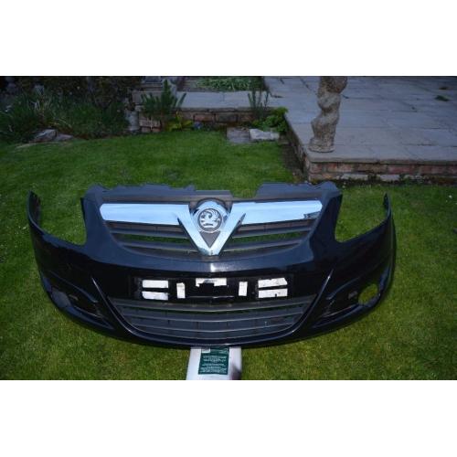 Corsa D Front Bumper Black